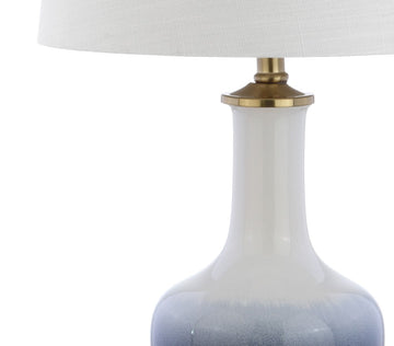 Gradient 25" Ceramic/Brass LED Table Lamp - JONATHAN Y